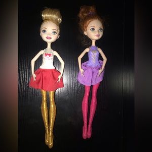 Ever after high ballerina dolls